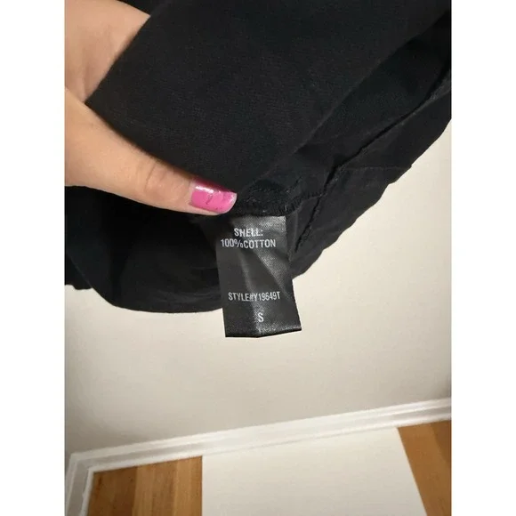 Pomander Place Tuckernuck Black Finley Flutter Sleeve Mini Dress Cotton Sz Small - Picture 8 of 11